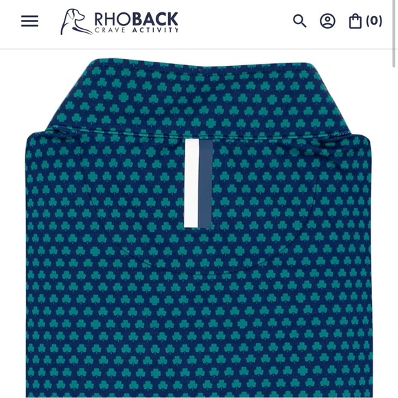 Rhoback Men's Performance Q-Zip - Picture 4 of 12